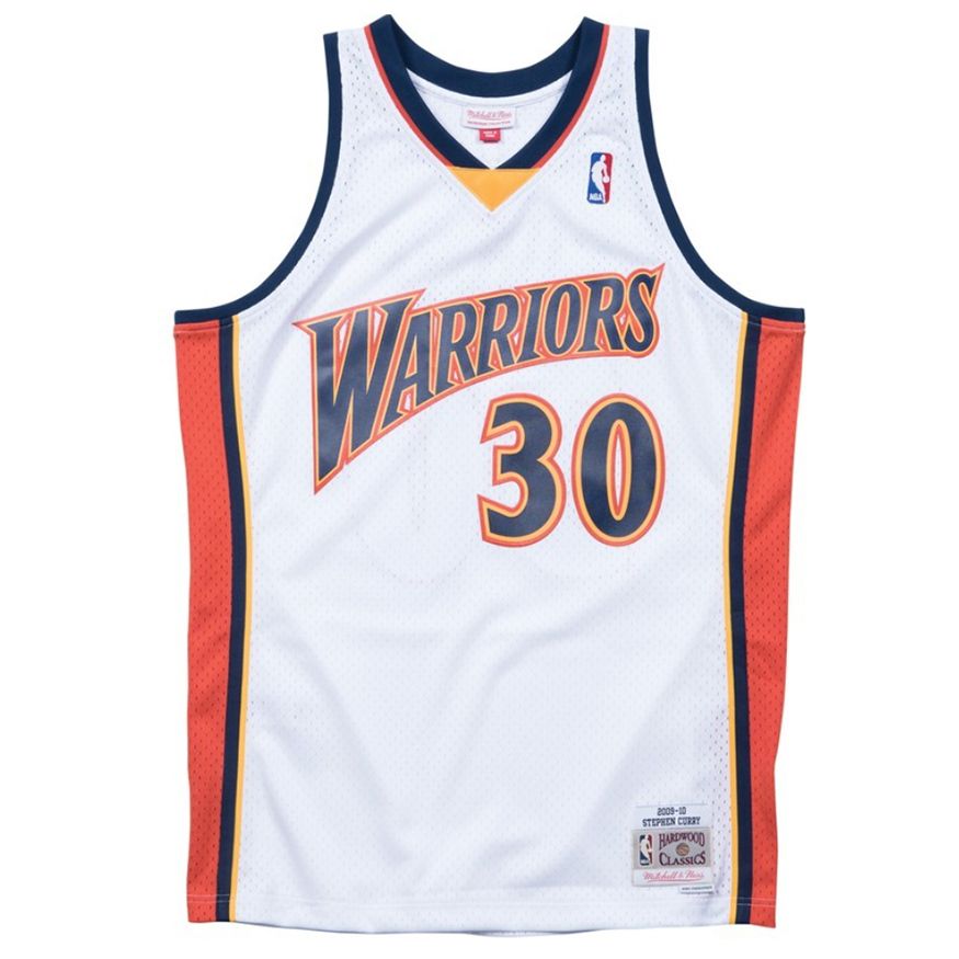 Mitchell & Ness - Warriors Stephen Curry NBA Swingman Jersey - White